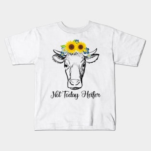 Not Today Heifer Kids T-Shirt